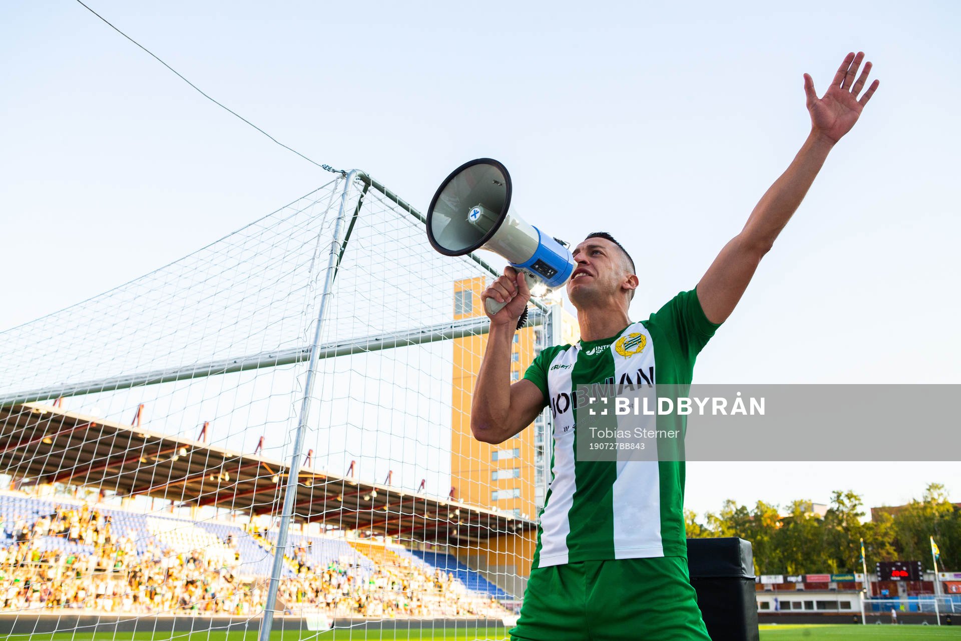 Hammarbys Nikola Djurdjic jublar
