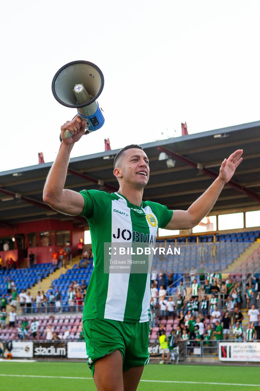 Hammarbys Nikola Djurdjic jublar