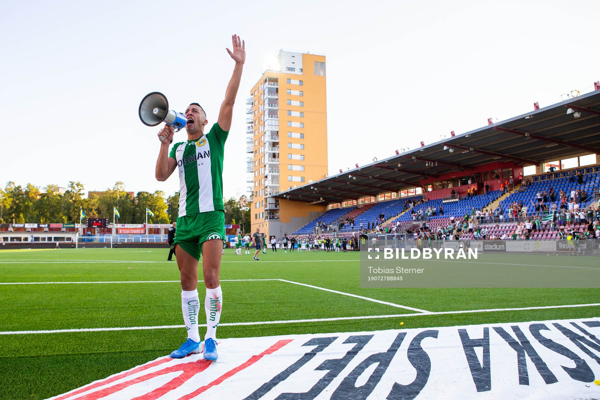 Hammarbys Nikola Djurdjic jublar