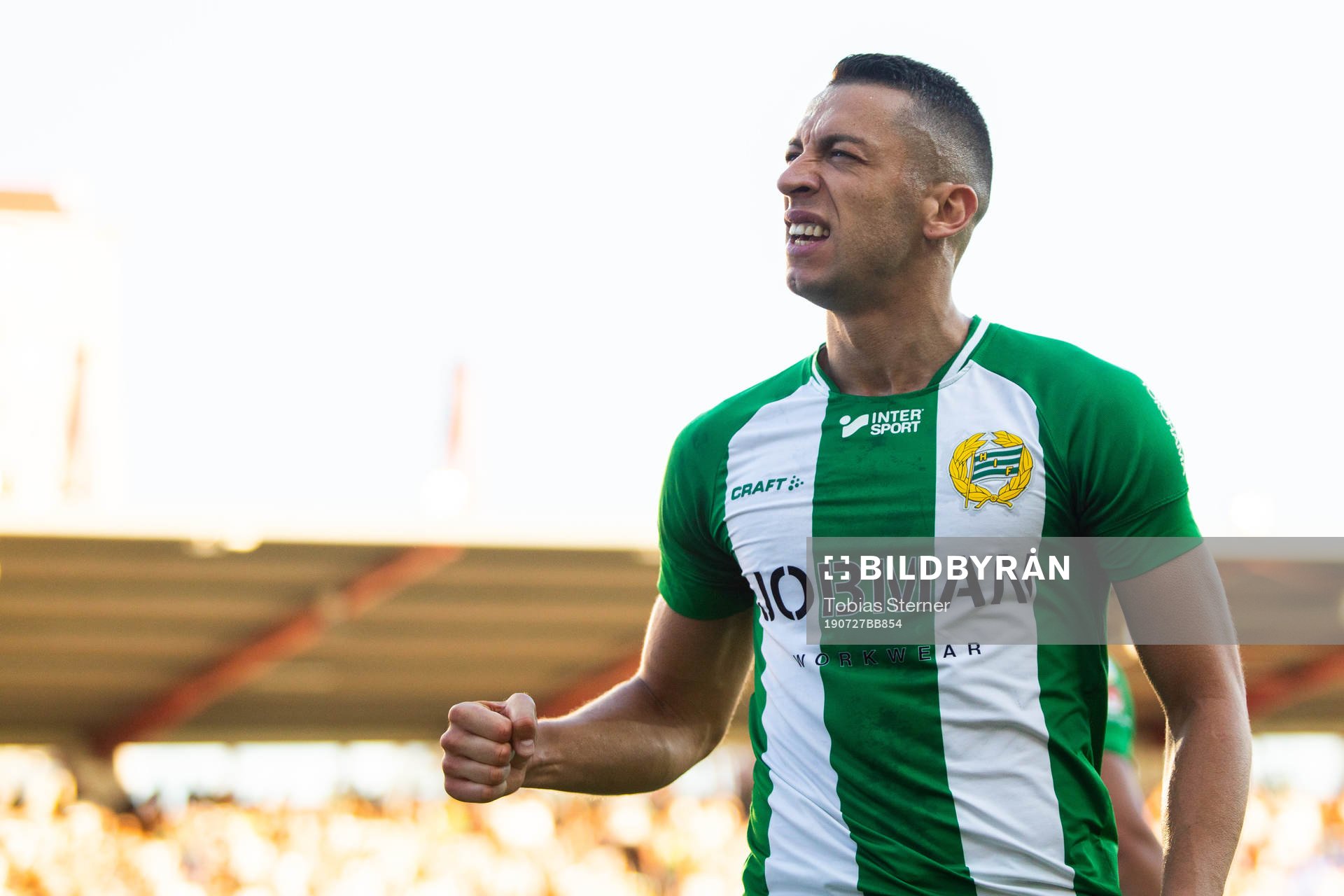 Hammarbys Nikola Djurdjic jublar