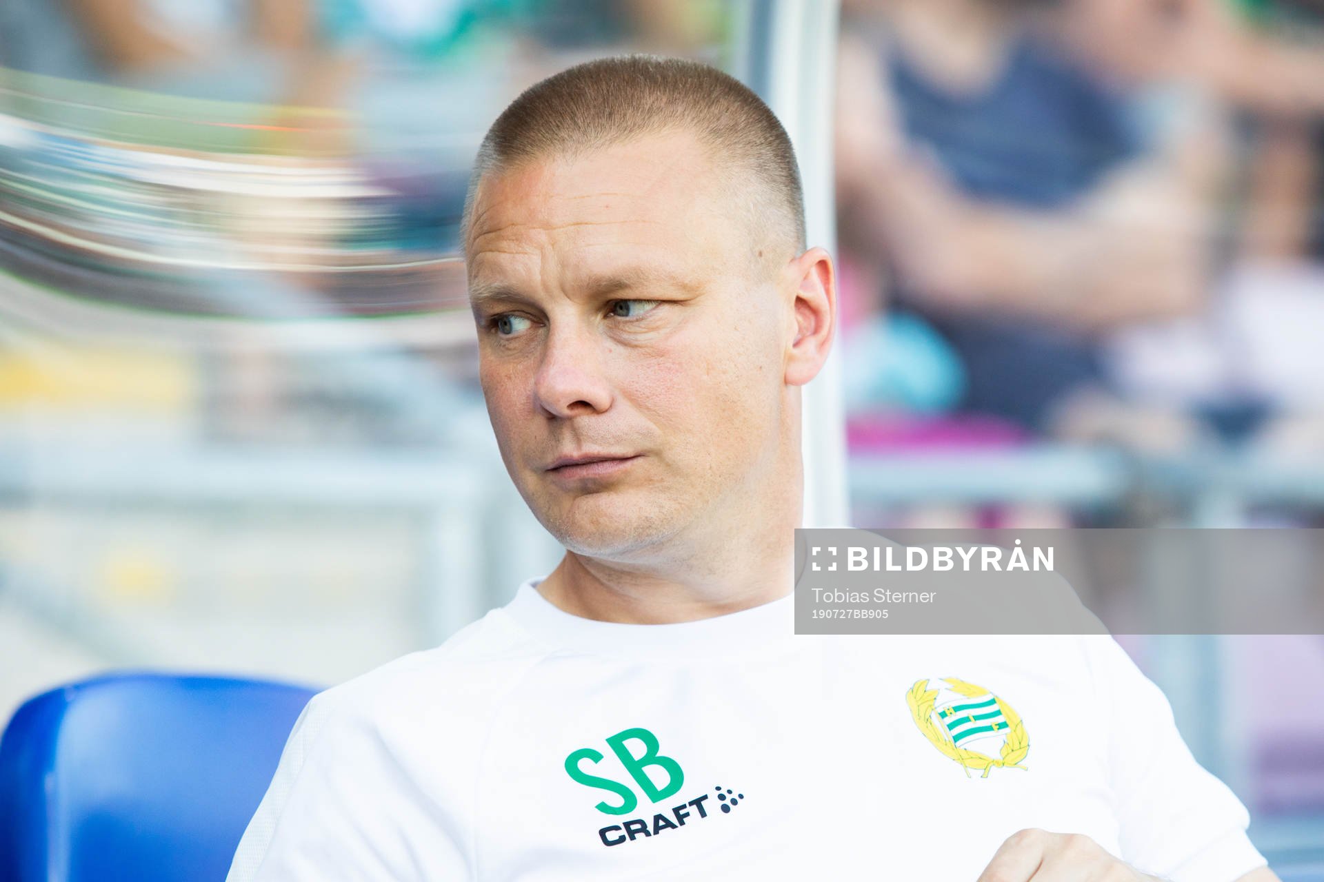 Hammarbys tränare Stefan Billborn