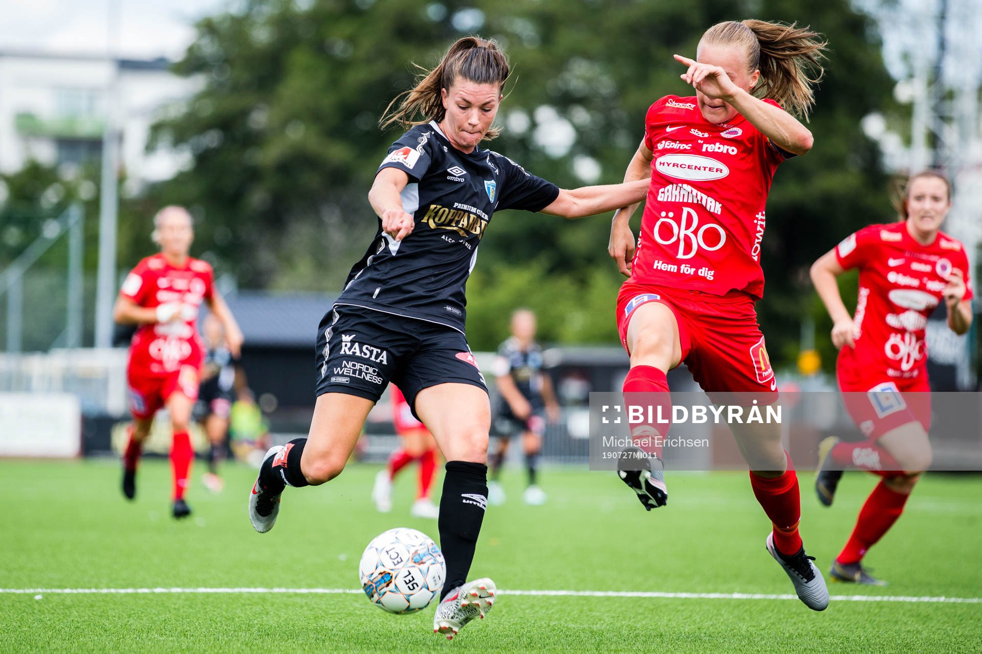 Göteborgs Pauline Hammarlund och Örebros Frida Abrahamsson