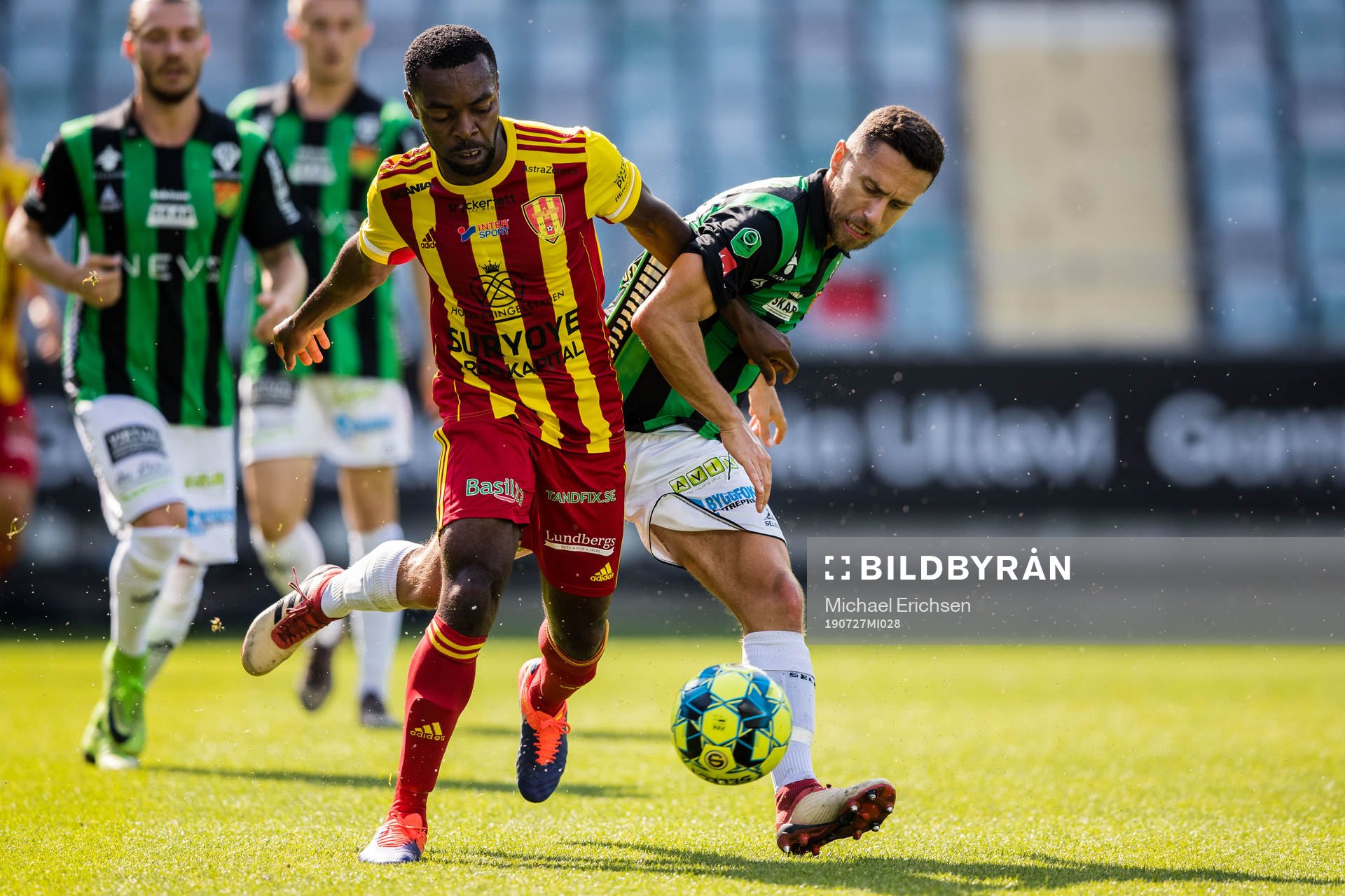 Syrianskas Success Chimankpa Nwosu och GAIS Predrag