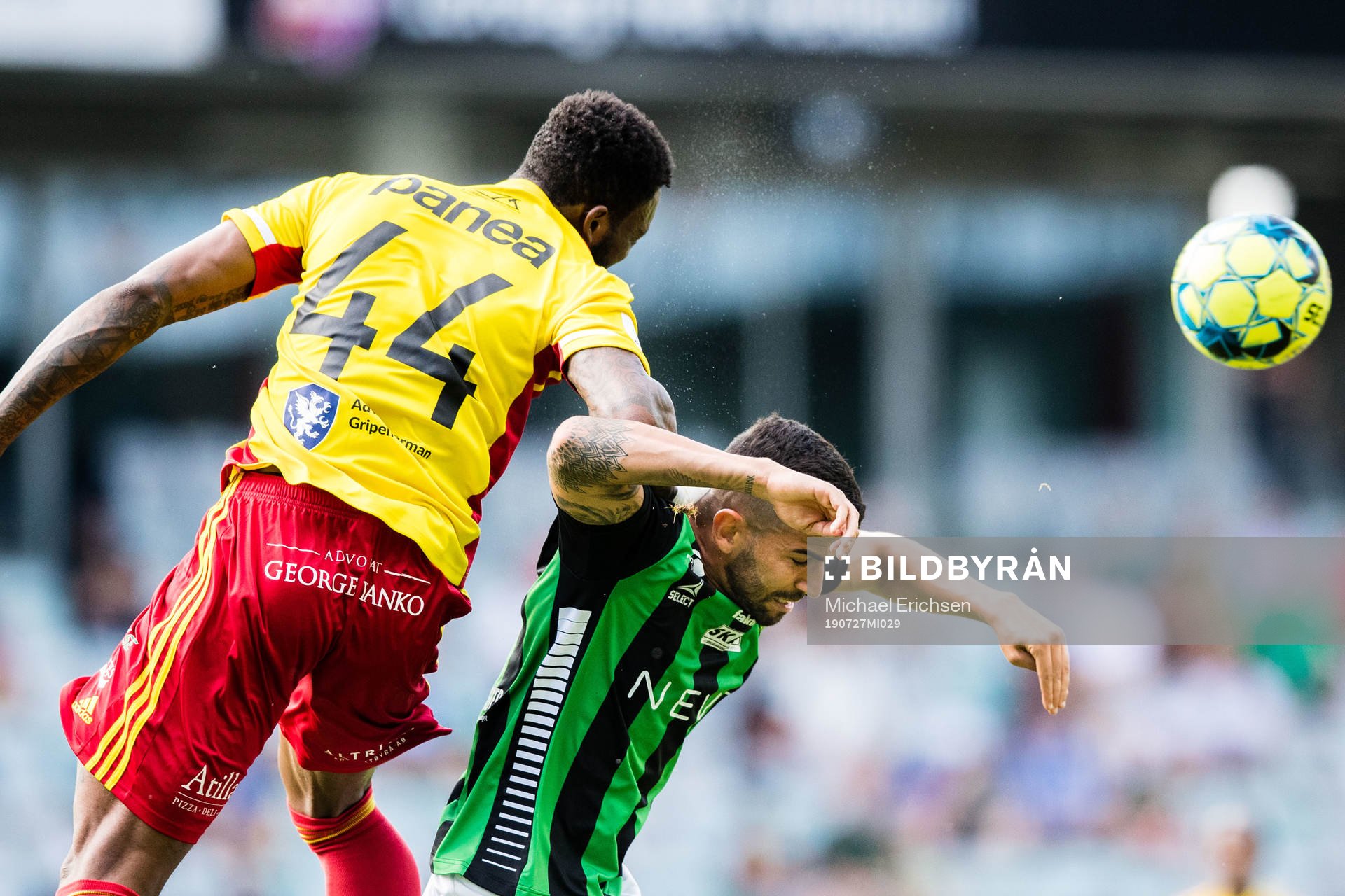 Syrianskas Abdel Rhamane Khalil Diarra och GAIS Paulo