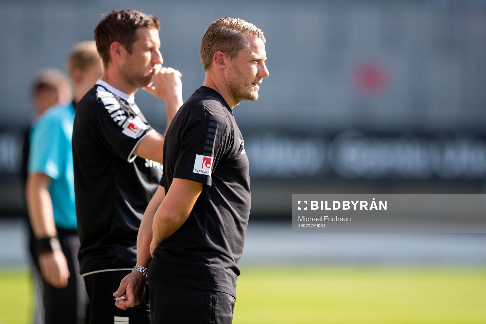 GAIS assisterande tränare Kenneth Gustafsson och tränare