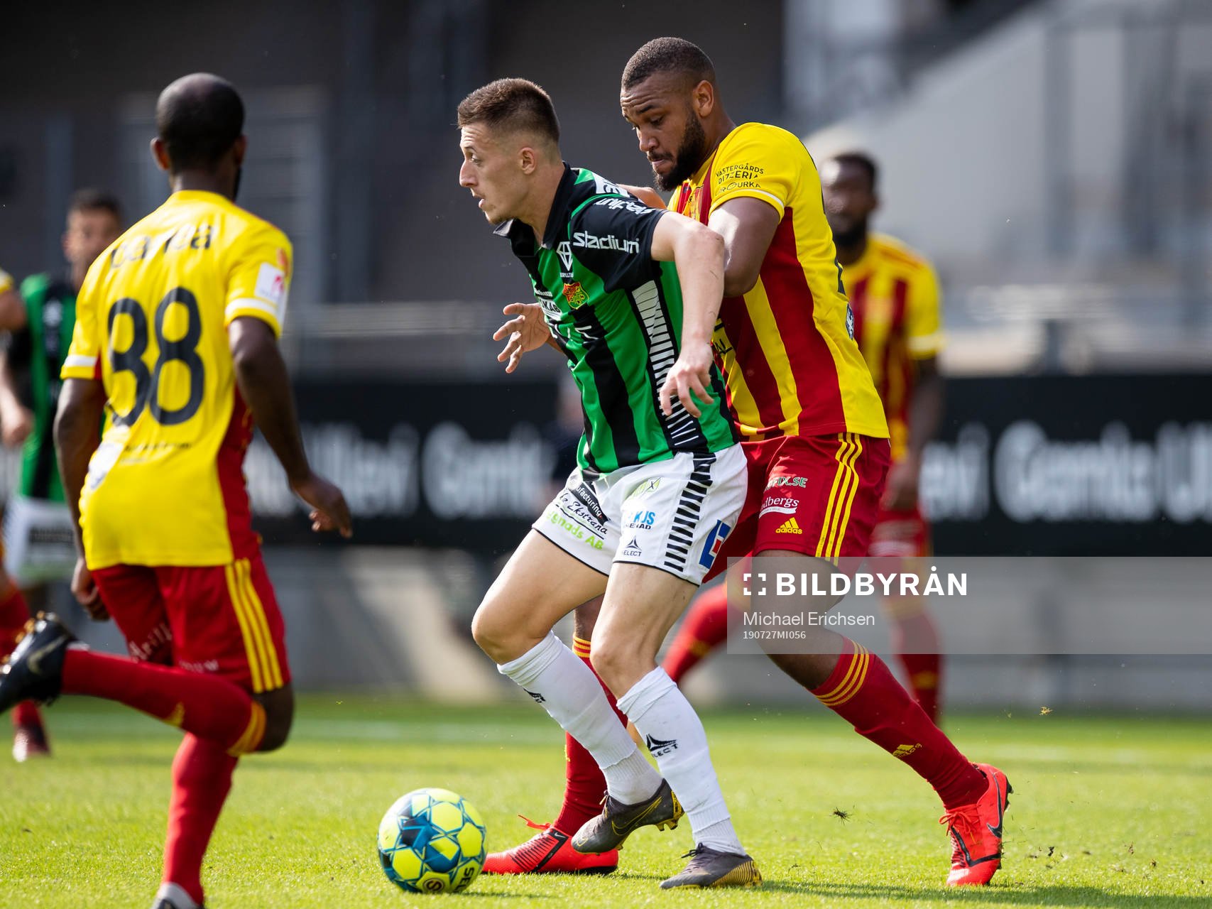 GAIS Leonard Pllana mot Syrianskas Patrick Dyrestam