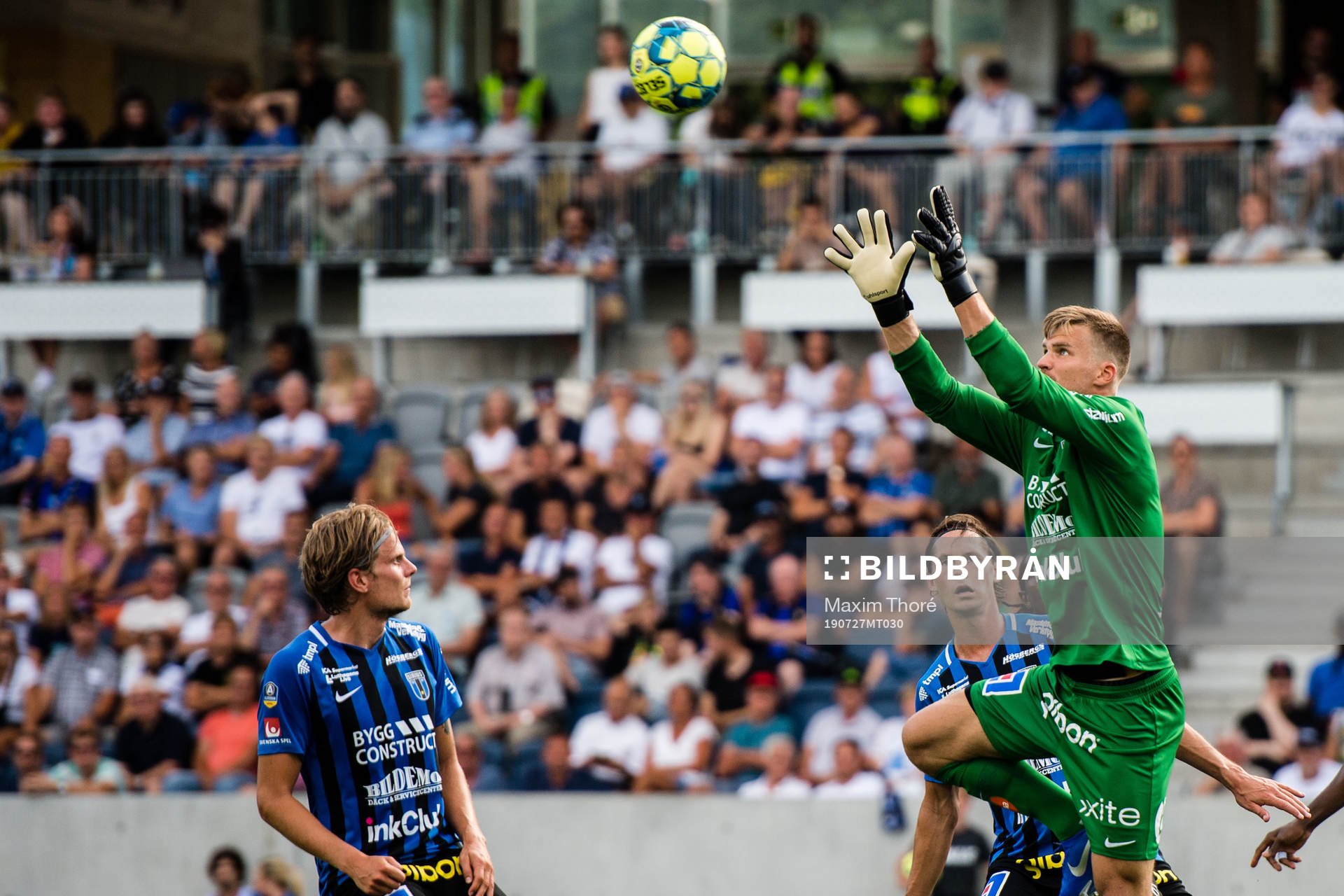 Sirius målvakt Lukas Jonsson