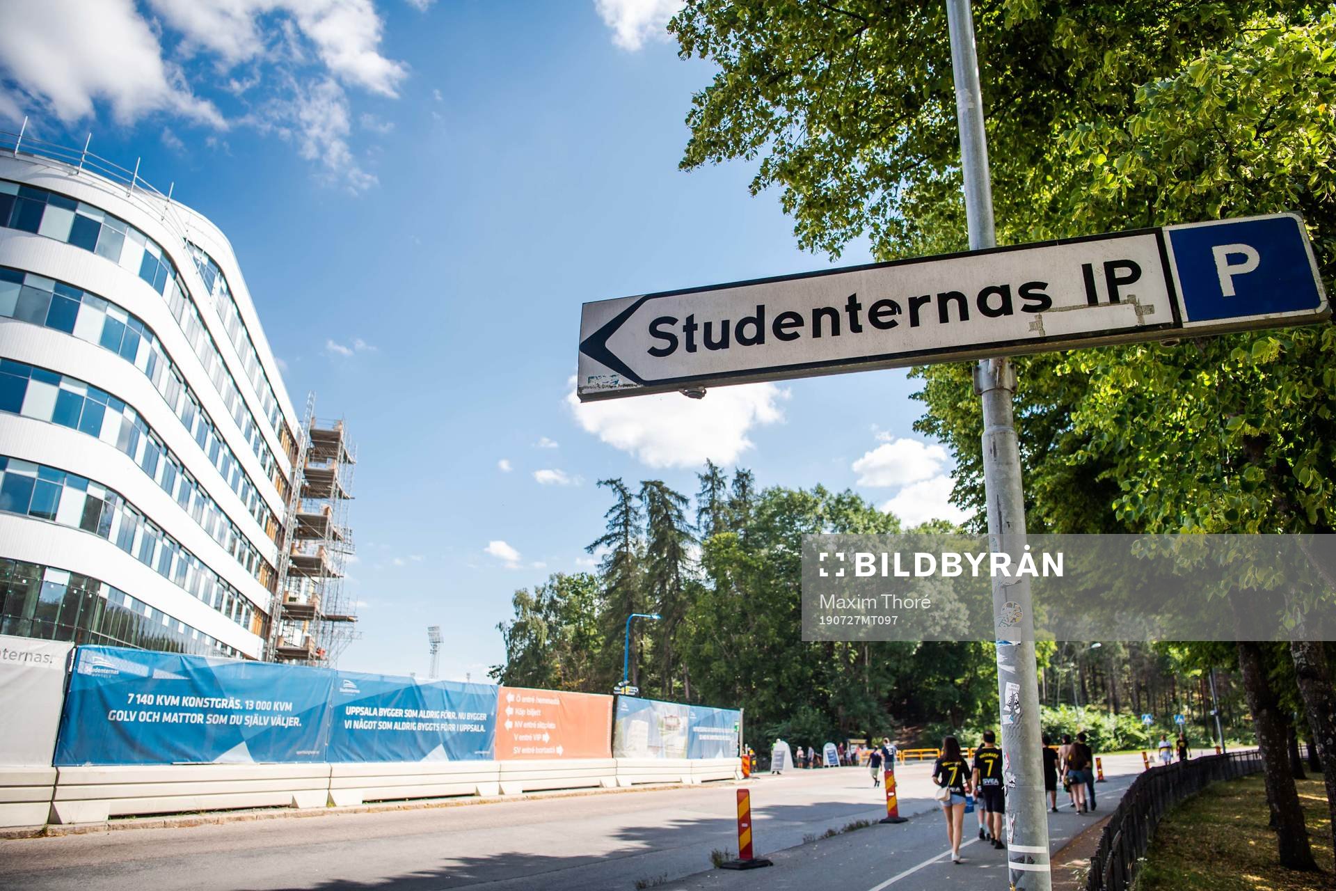 En generell bild på en skylt utanför Studenternas