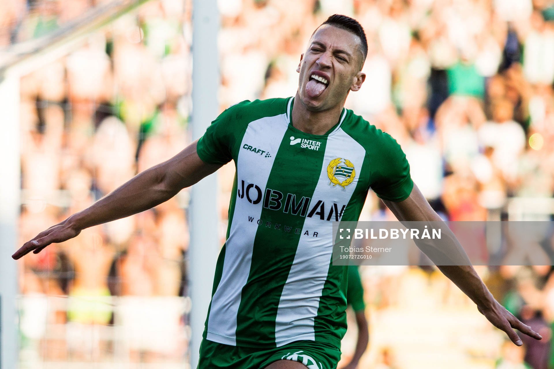 Hammarbys Nikola Djurdjic jublar