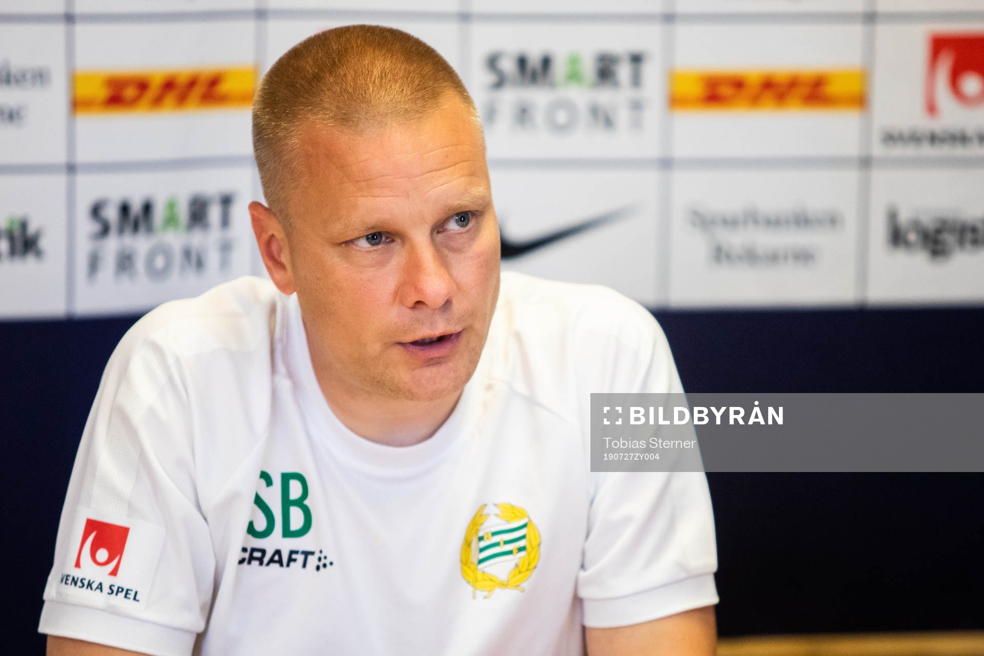 Hammarbys tränare Stefan Billborn