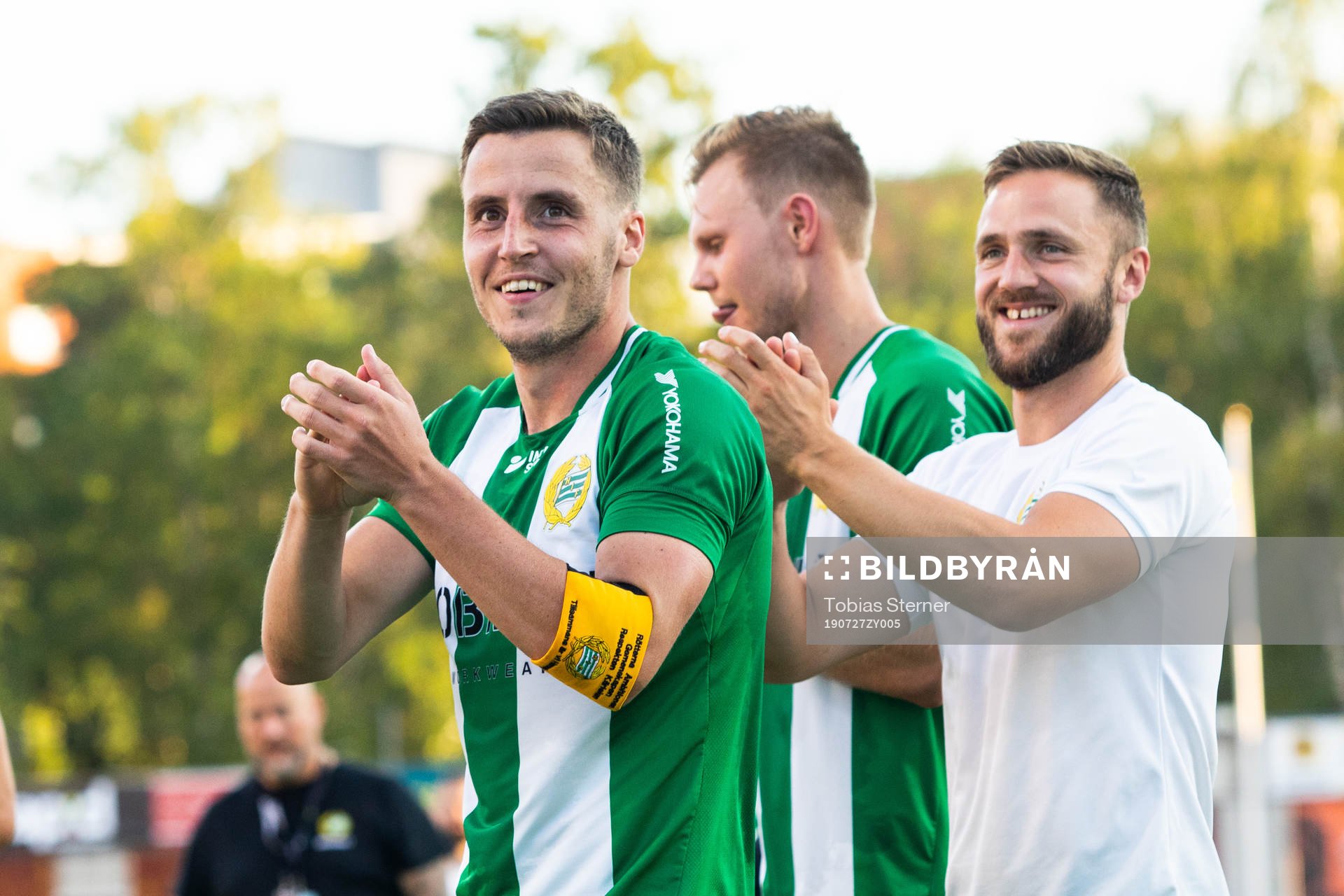 Hammarbys Jeppe Andersen jublar