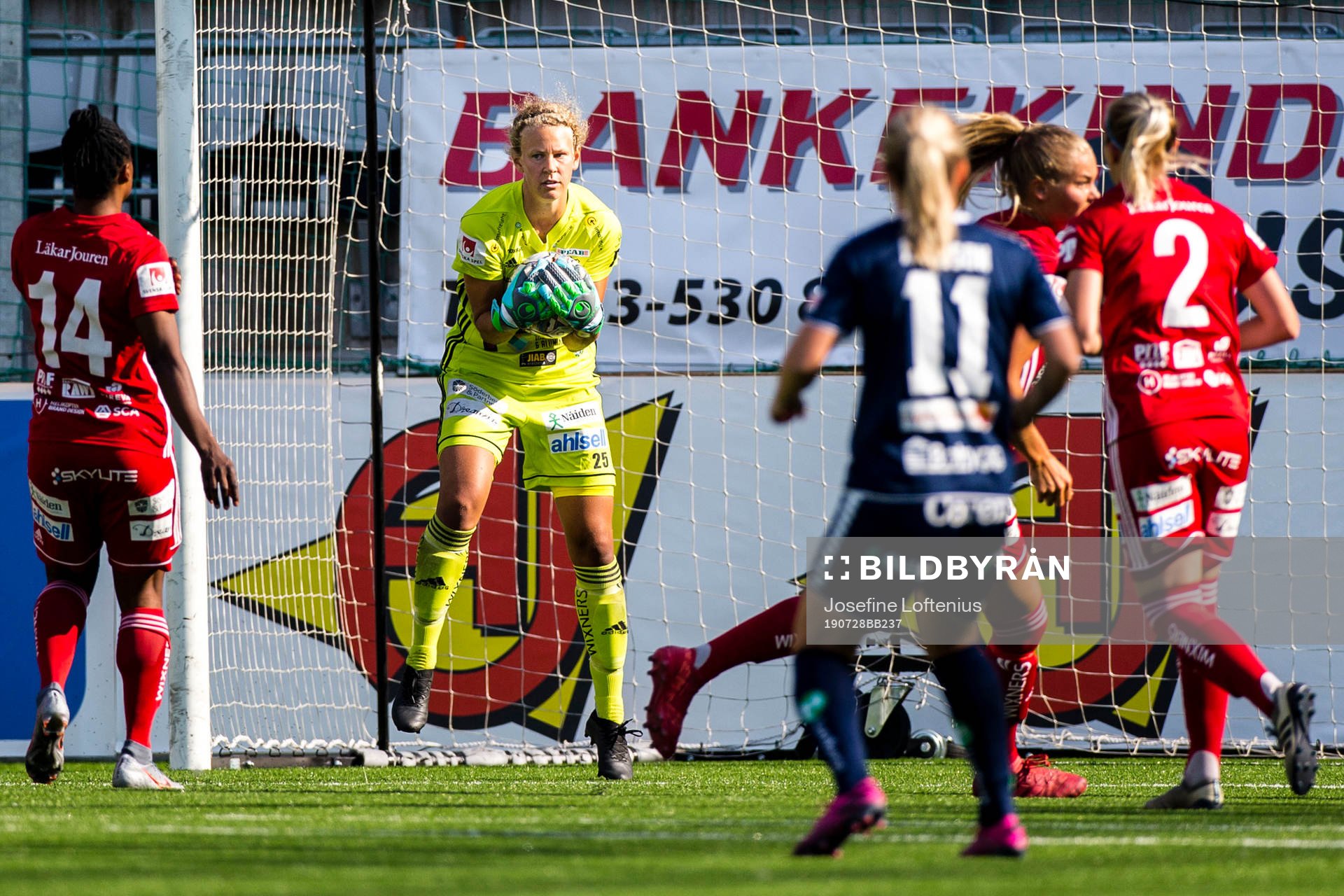 Piteås målvakt Cajsa Andersson