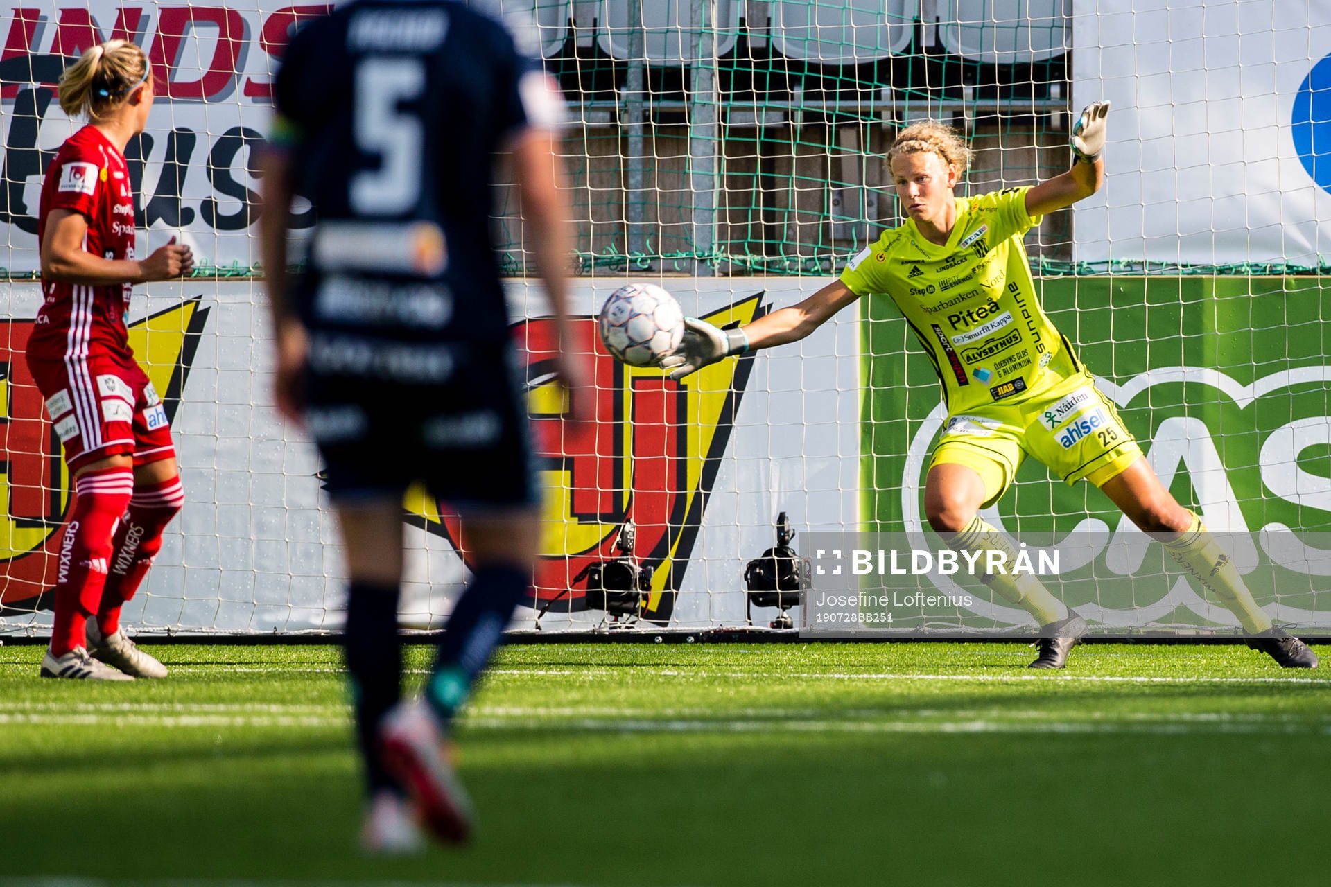 Piteås målvakt Cajsa Andersson