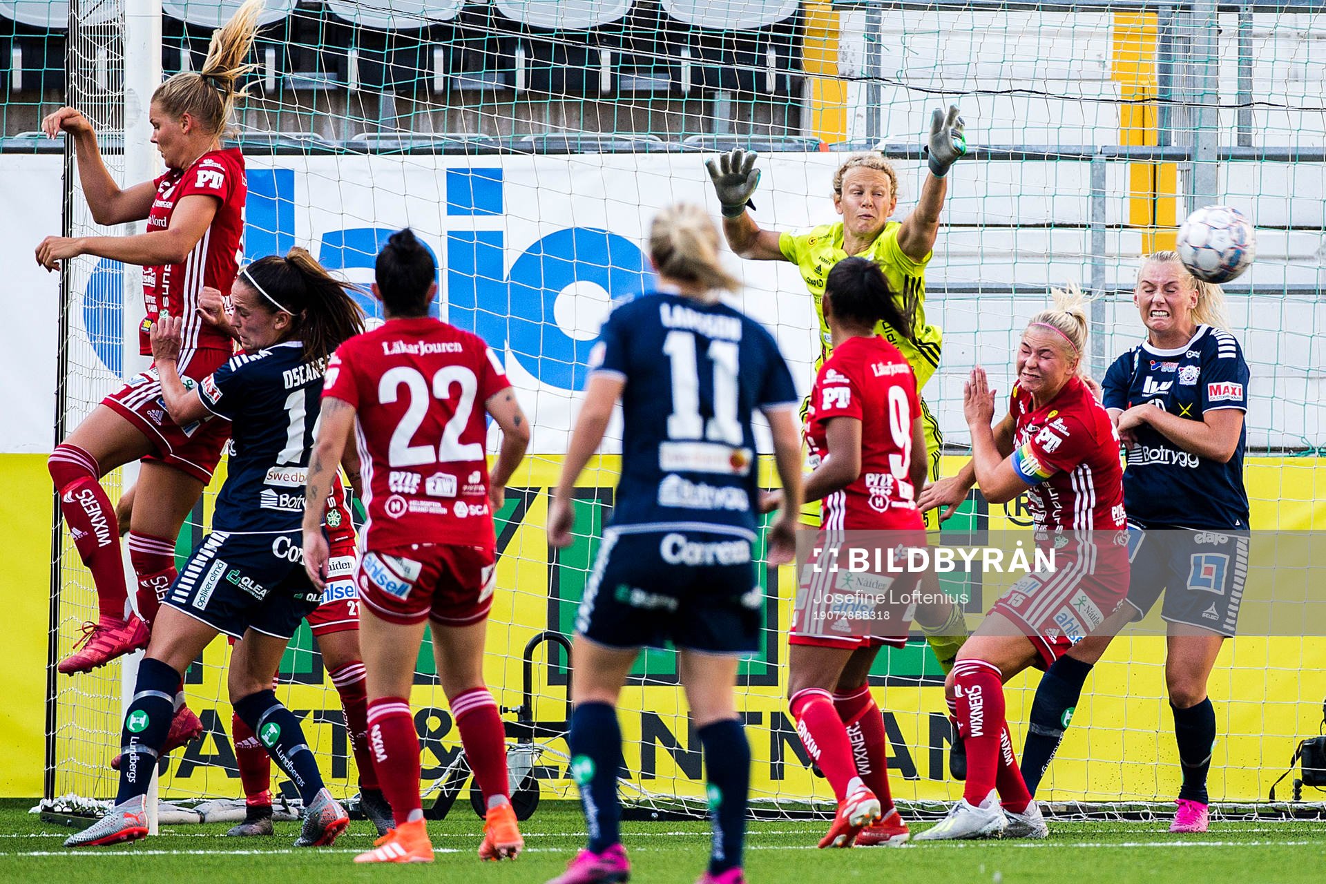 Piteås målvakt Cajsa Andersson