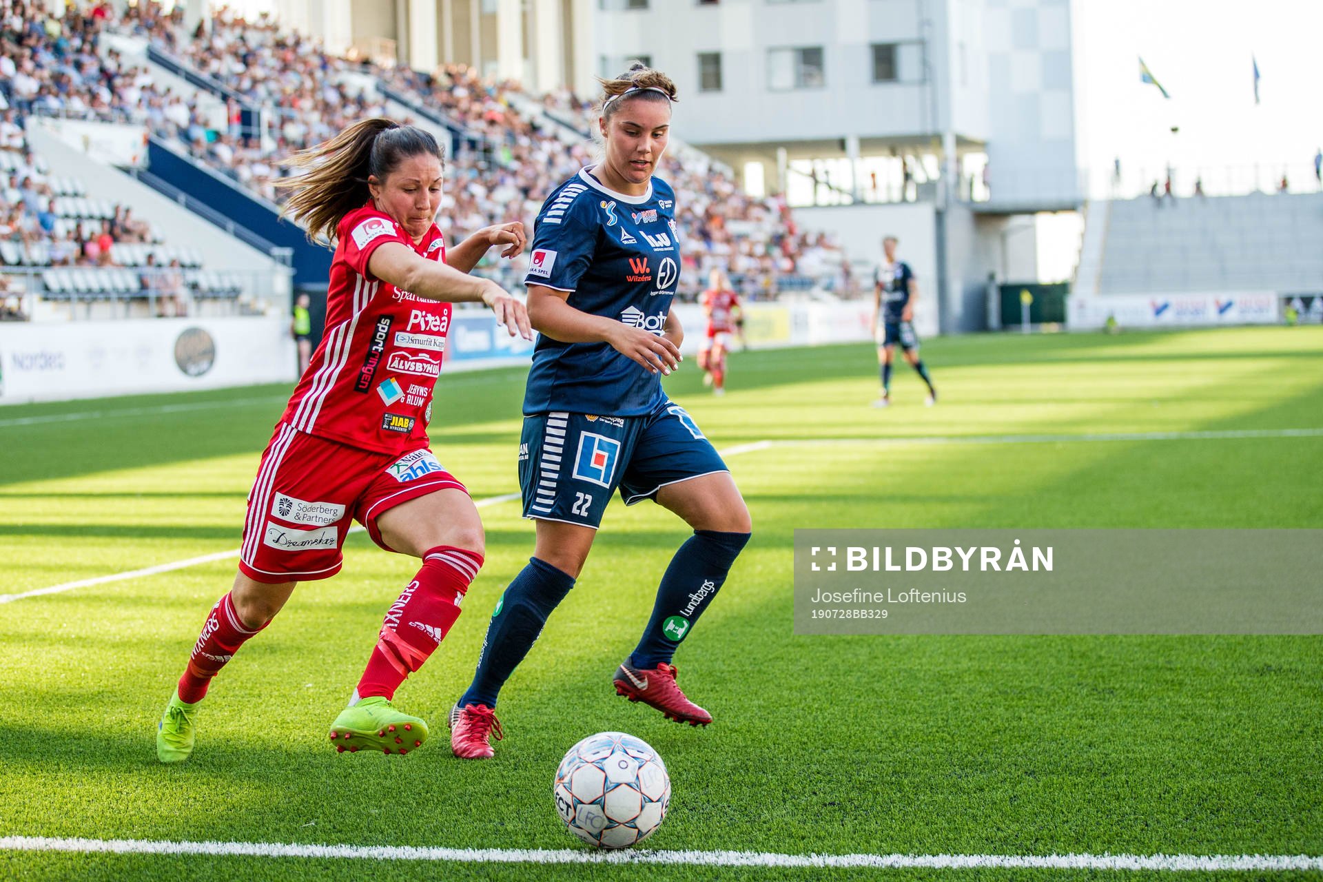 Piteås Josefin Johansson och Linköpings Anna Rakel