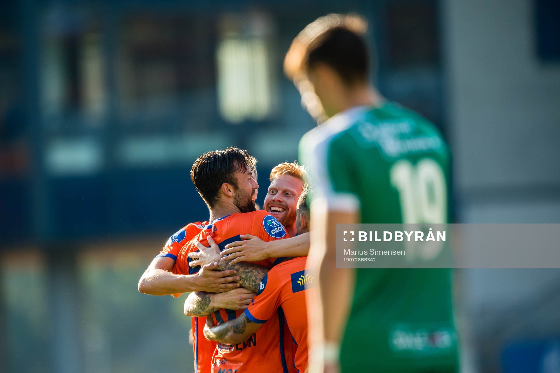 Kaj Ramsteijn of Aalesund celebrates