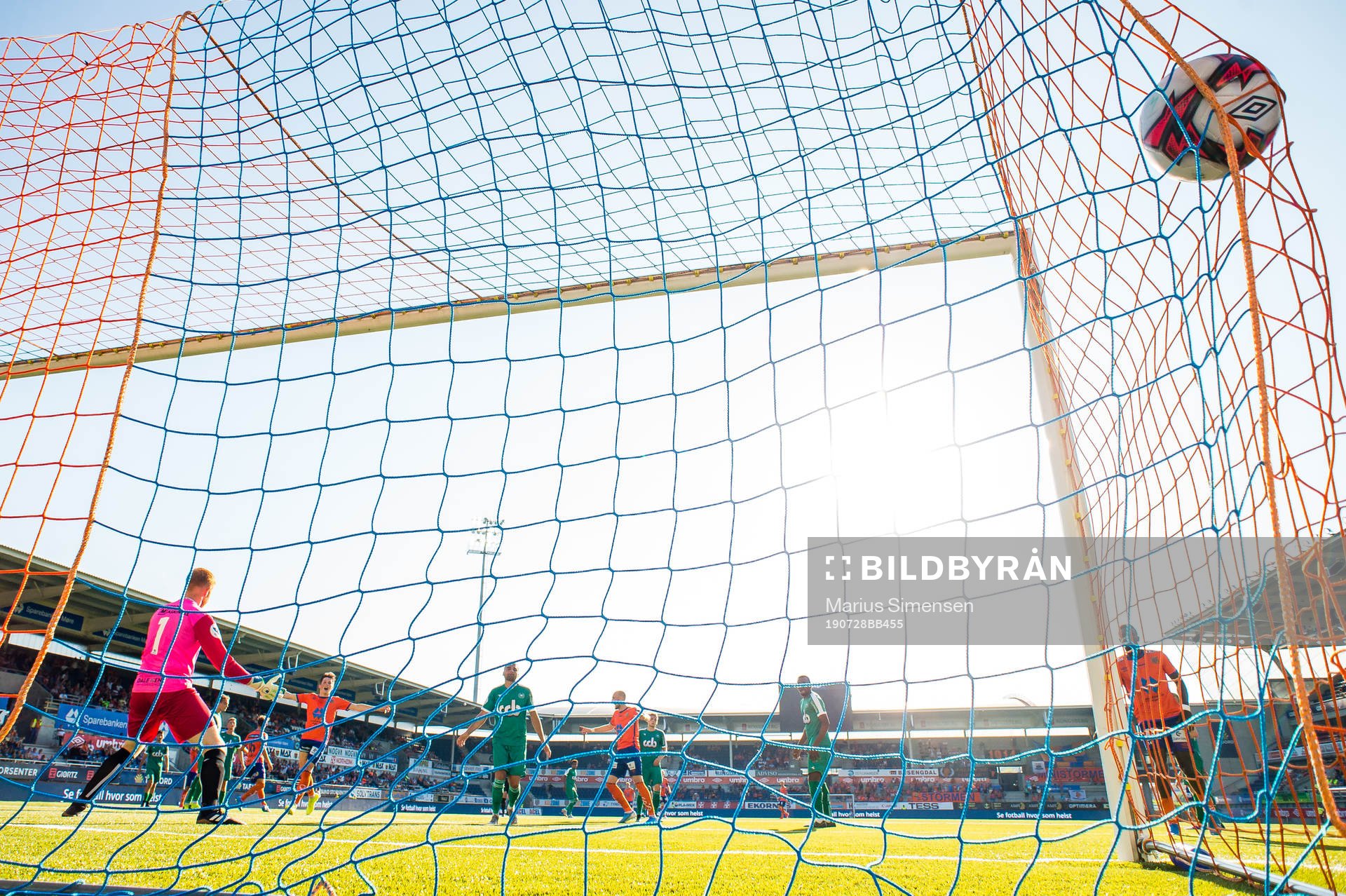 Kaj Ramsteijn of Aalesund scores the 1.0 goal
