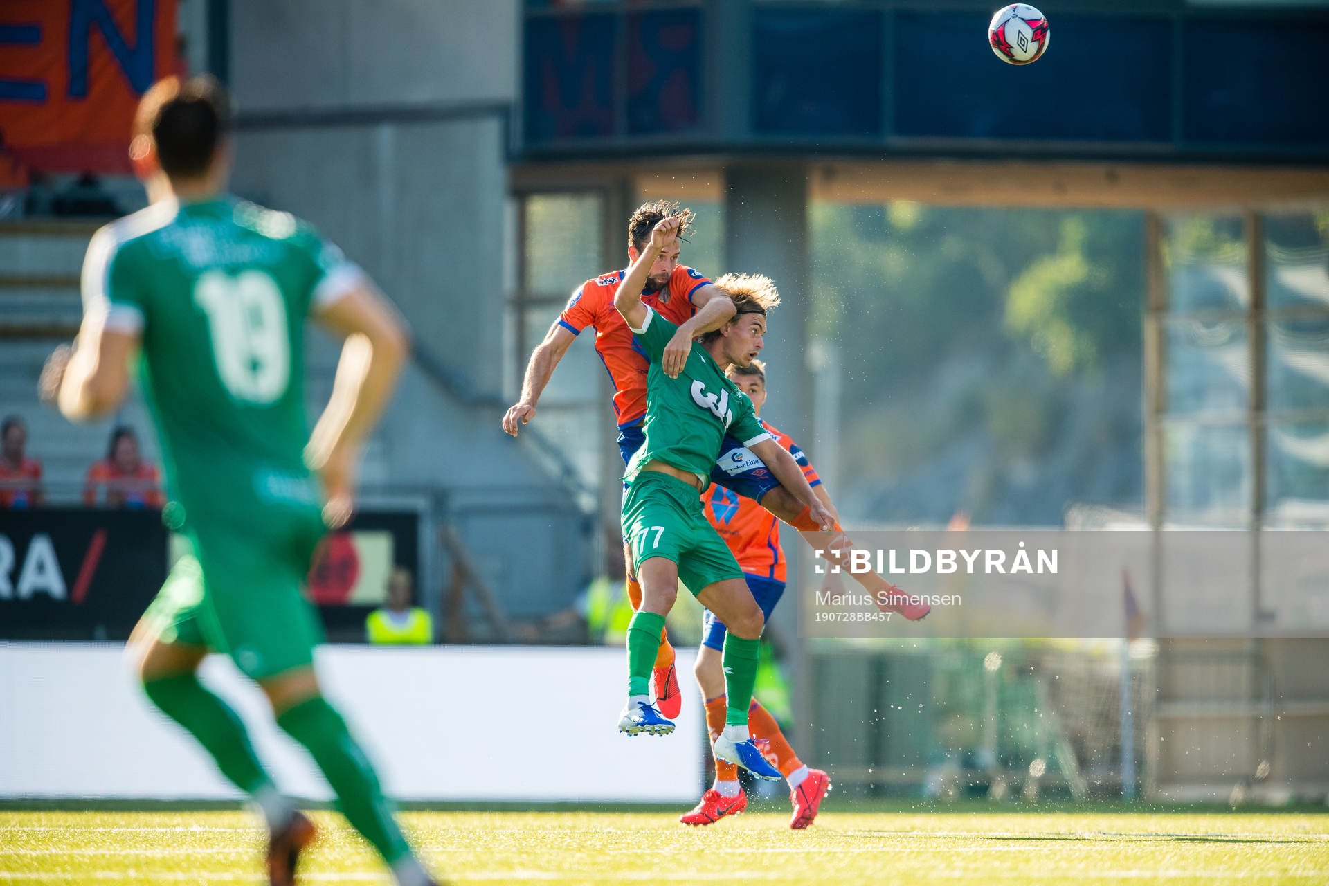 Kaj Ramsteijn of Aalesund and Marcus Johansen Mehnert of