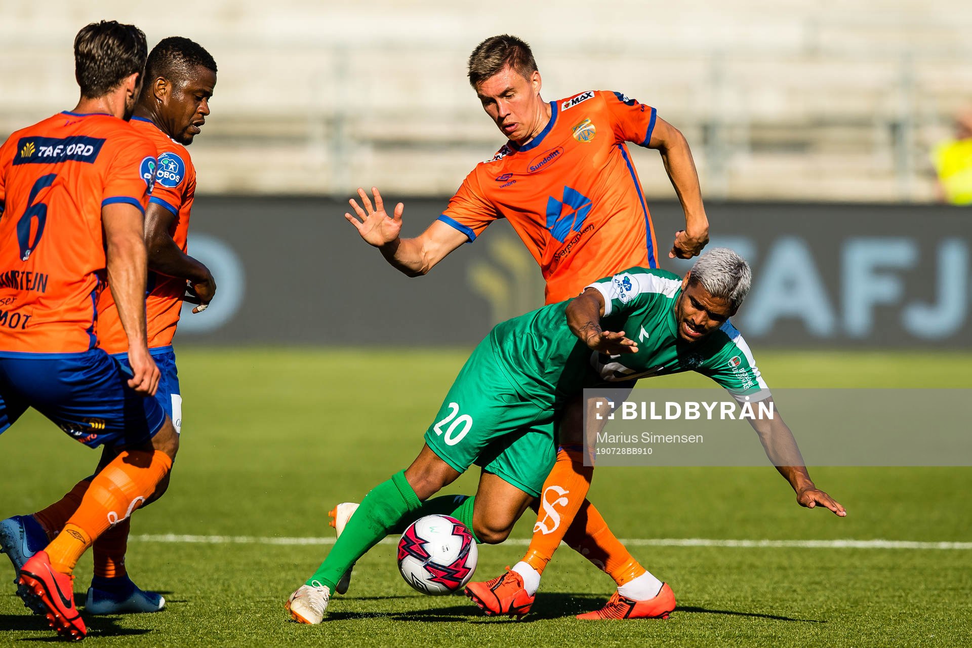 Daniel Leo Gretarsson Schmidt of Aalesund and Jefferson