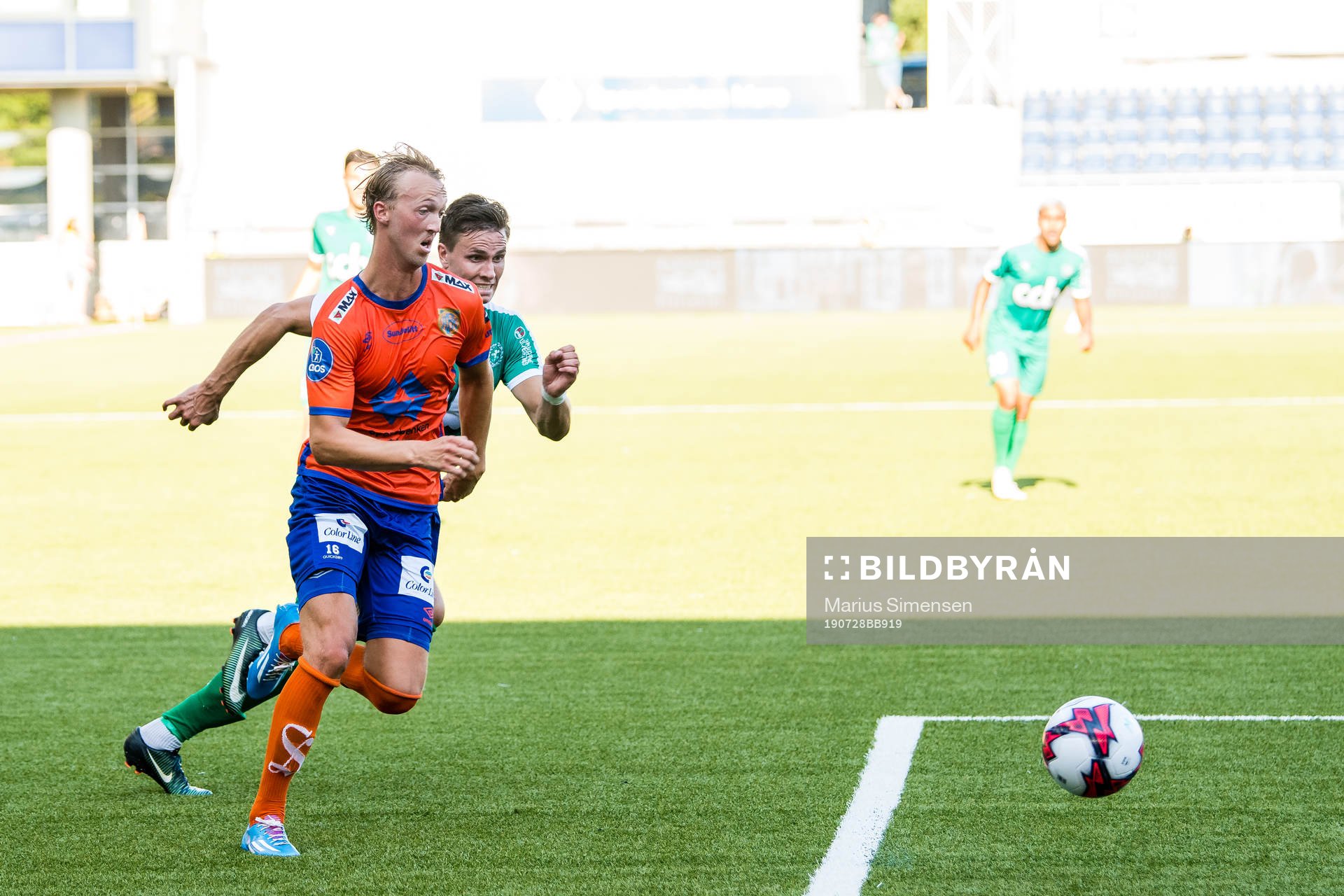 Andreas Hoven of Nest-Sotra and Jørgen Hatlehol of Aalesund