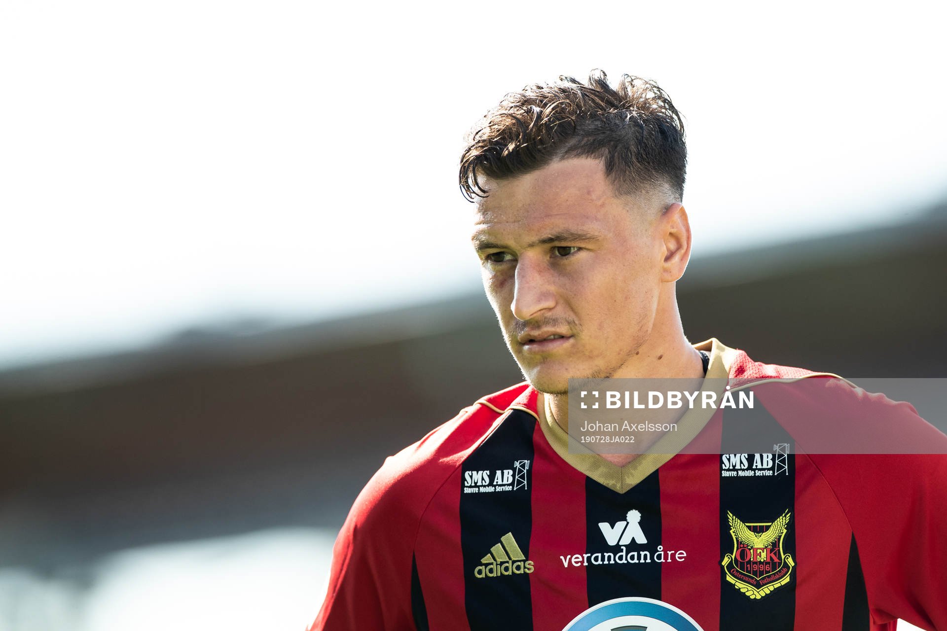 Östersunds Jamie Hopcutt deppar