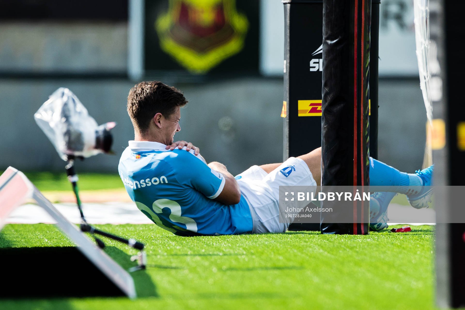 Malmö FFs Marcus Antonsson har ont