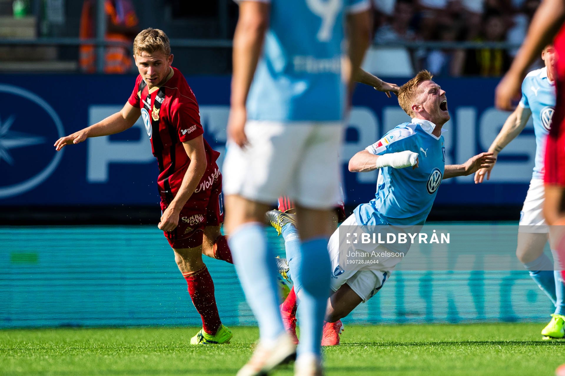 Östersunds Ludvig Fritzson och Malmö FFs Anders