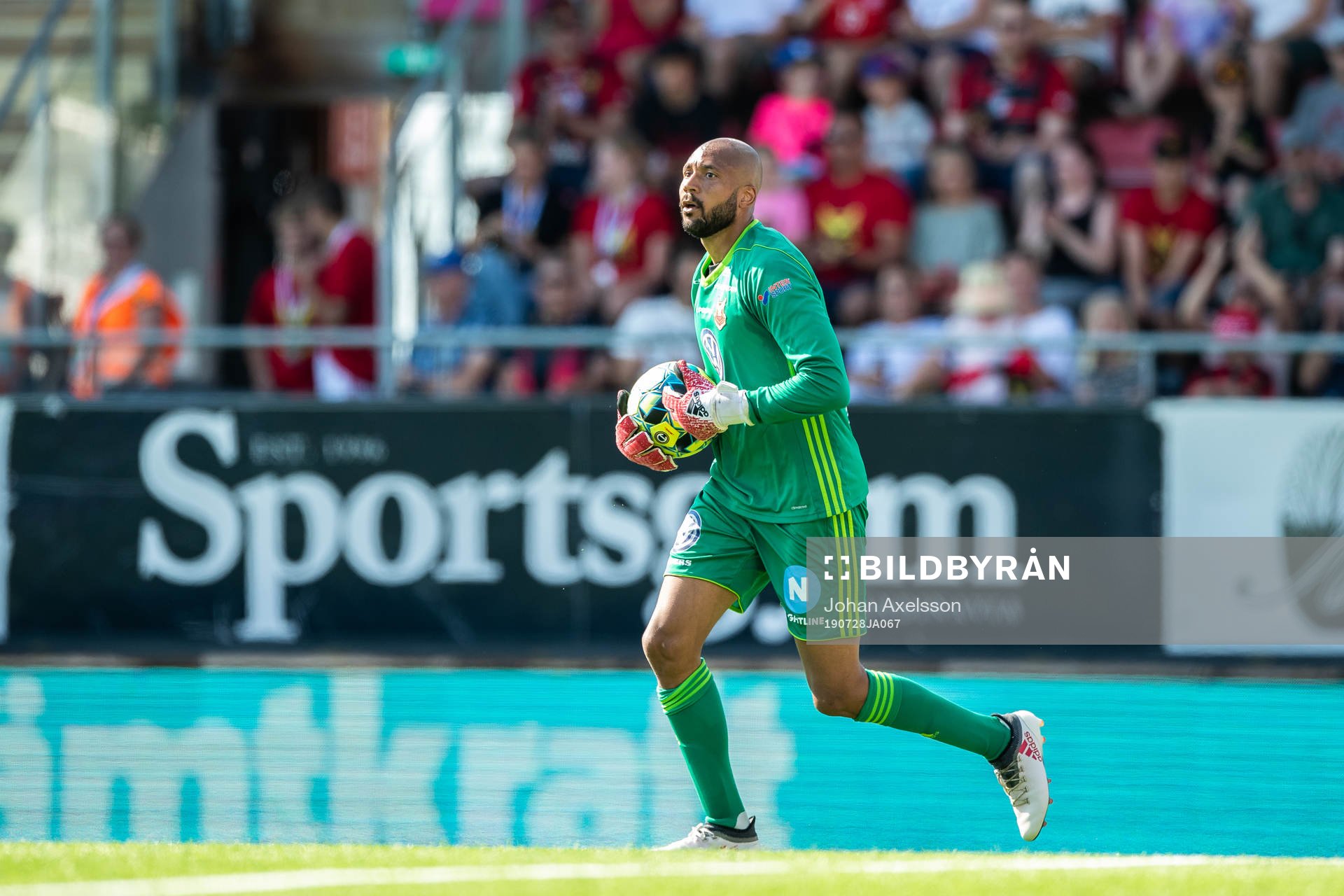 Östersunds målvakt Aly Keita
