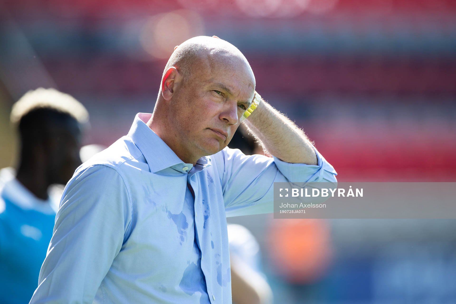 Malmö FFs tränare Uwe Rösler deppar