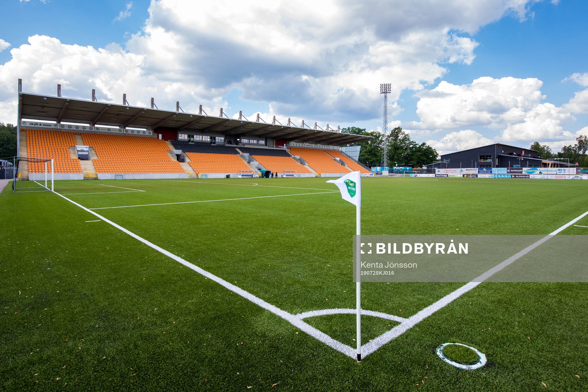 Generell vy över Solid Park Arena