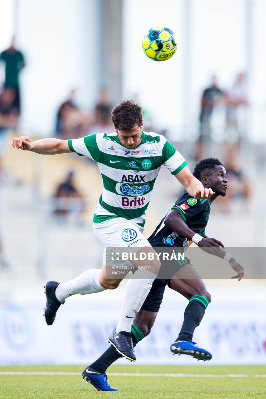 Västerås Carlos Gaete Moggia och Dalkurds Frank Arhin