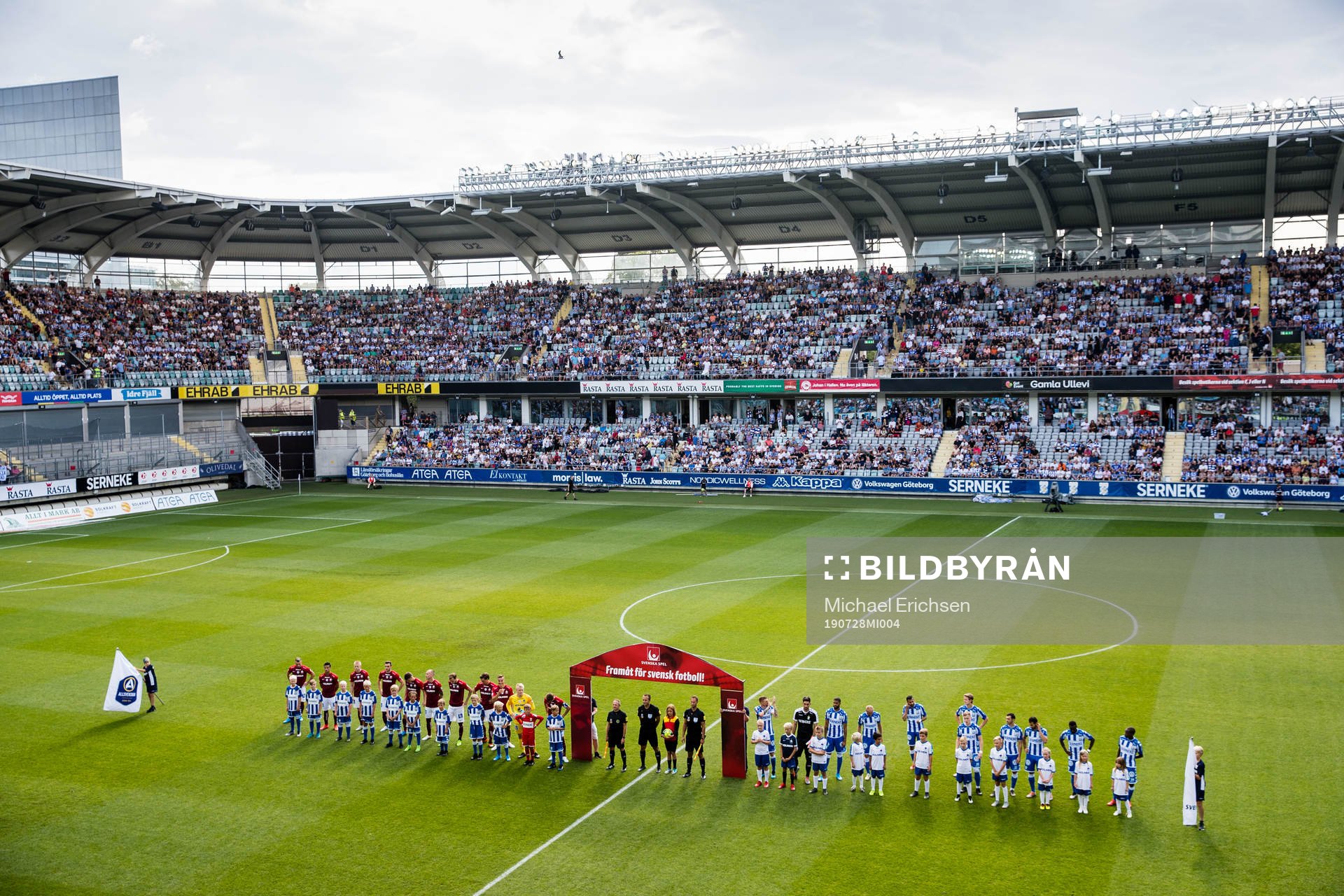 Vy över Gamla Ullevi
