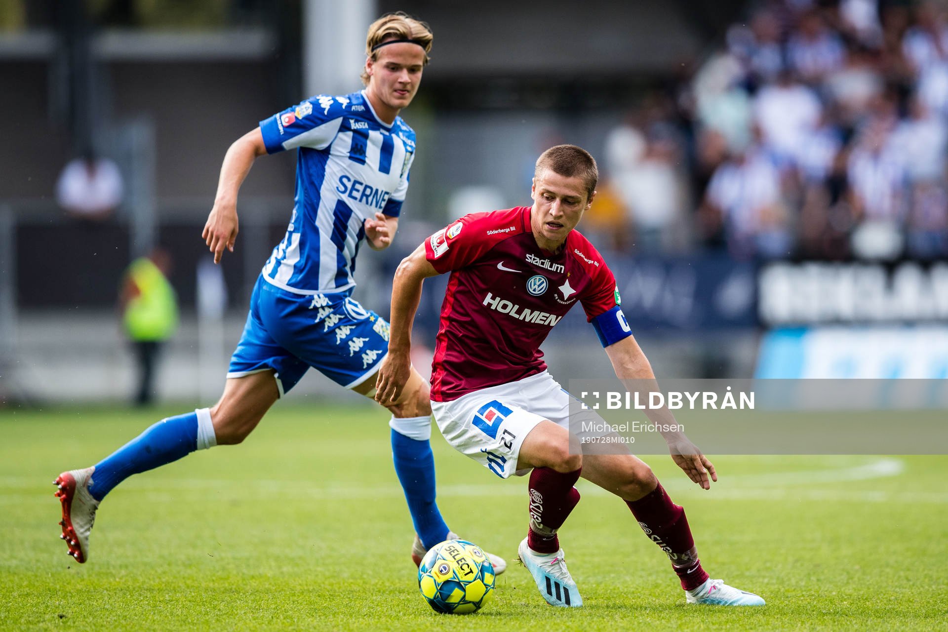 IFK Norrköpings Simon Thern och IFK Göteborgs August
