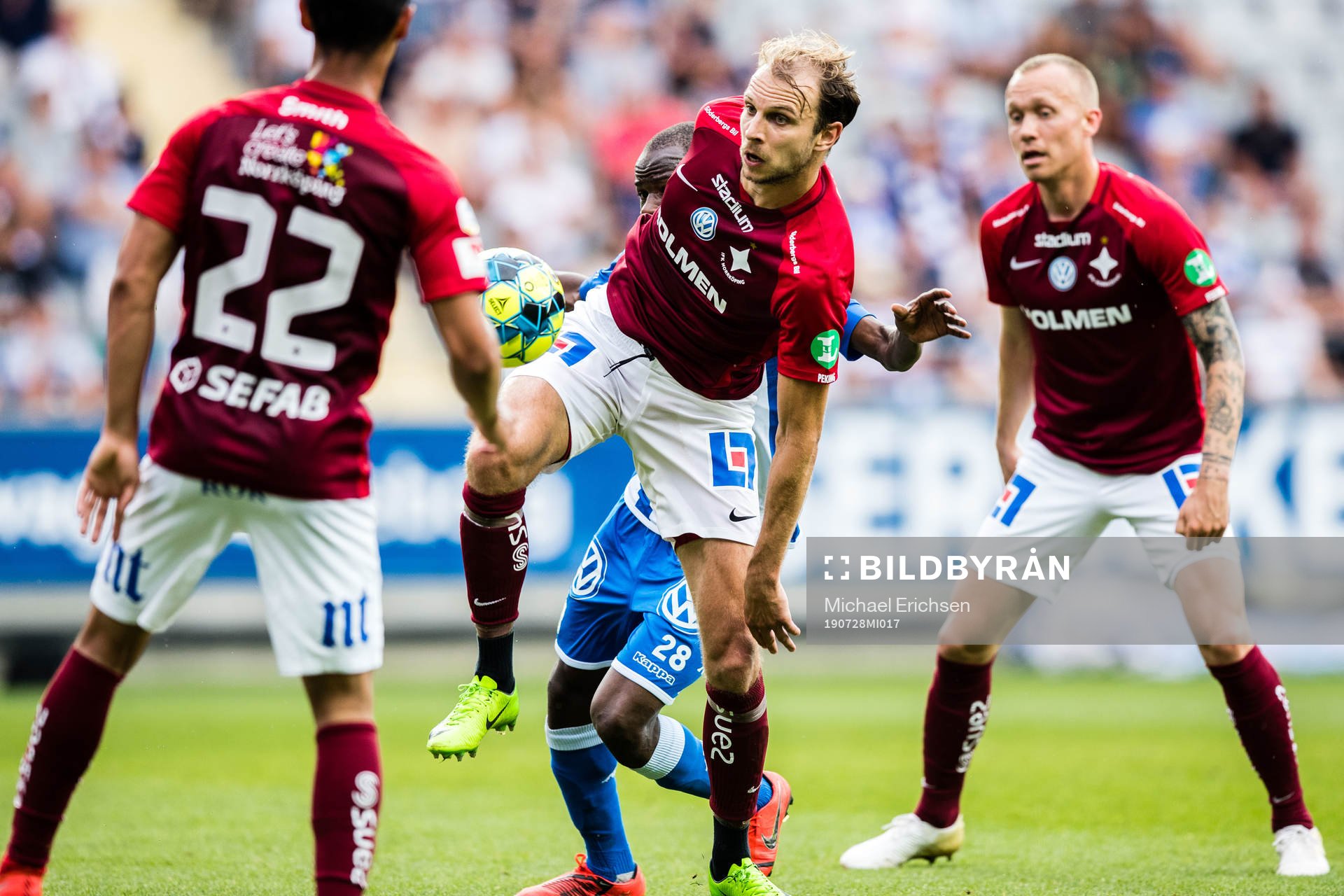 IFK Norrköpings Lars Krogh Gerson och IFK Göteborgs
