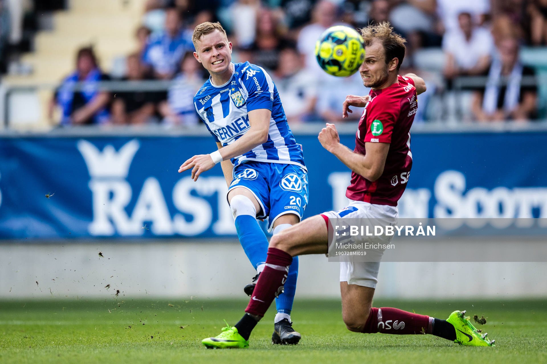 IFK Göteborgs Victor Wernersson och IFK Norrköpings