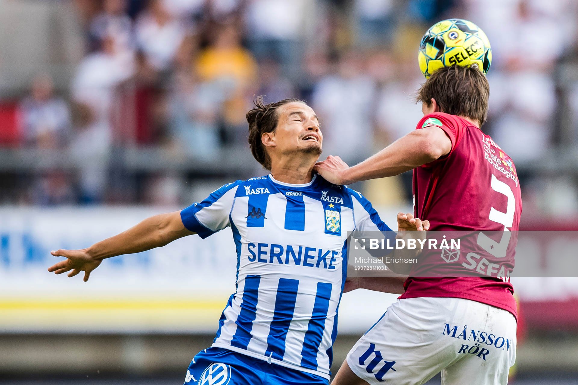 IFK Göteborgs Amin Affane och IFK Norrköpings Rasmus