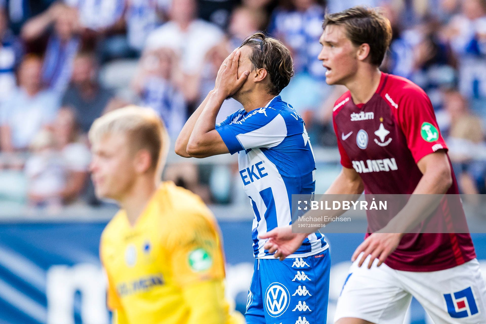 IFK Göteborgs Amin Affane deppar