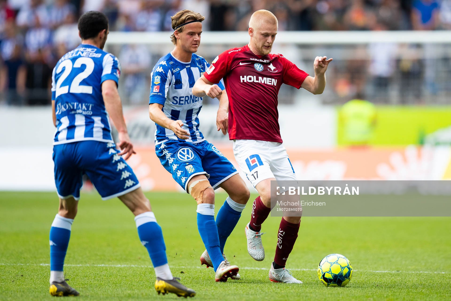 IFK Göteborgs August Erlingmark och Giorgi Kharaishvili
