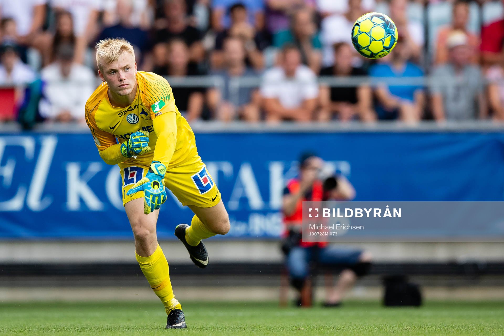 IFK Norrköpings målvakt Isak Pettersson