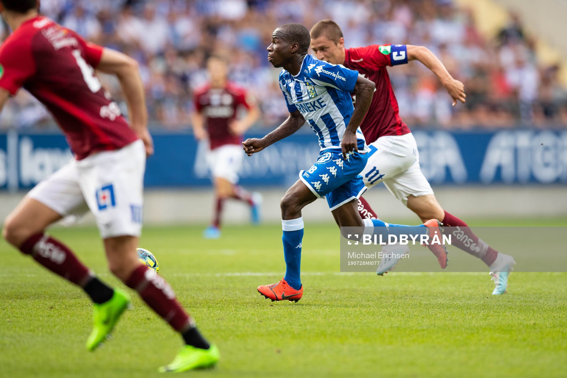 IFK Göteborgs Alhassan Yusuf Abdullahi före IFK
