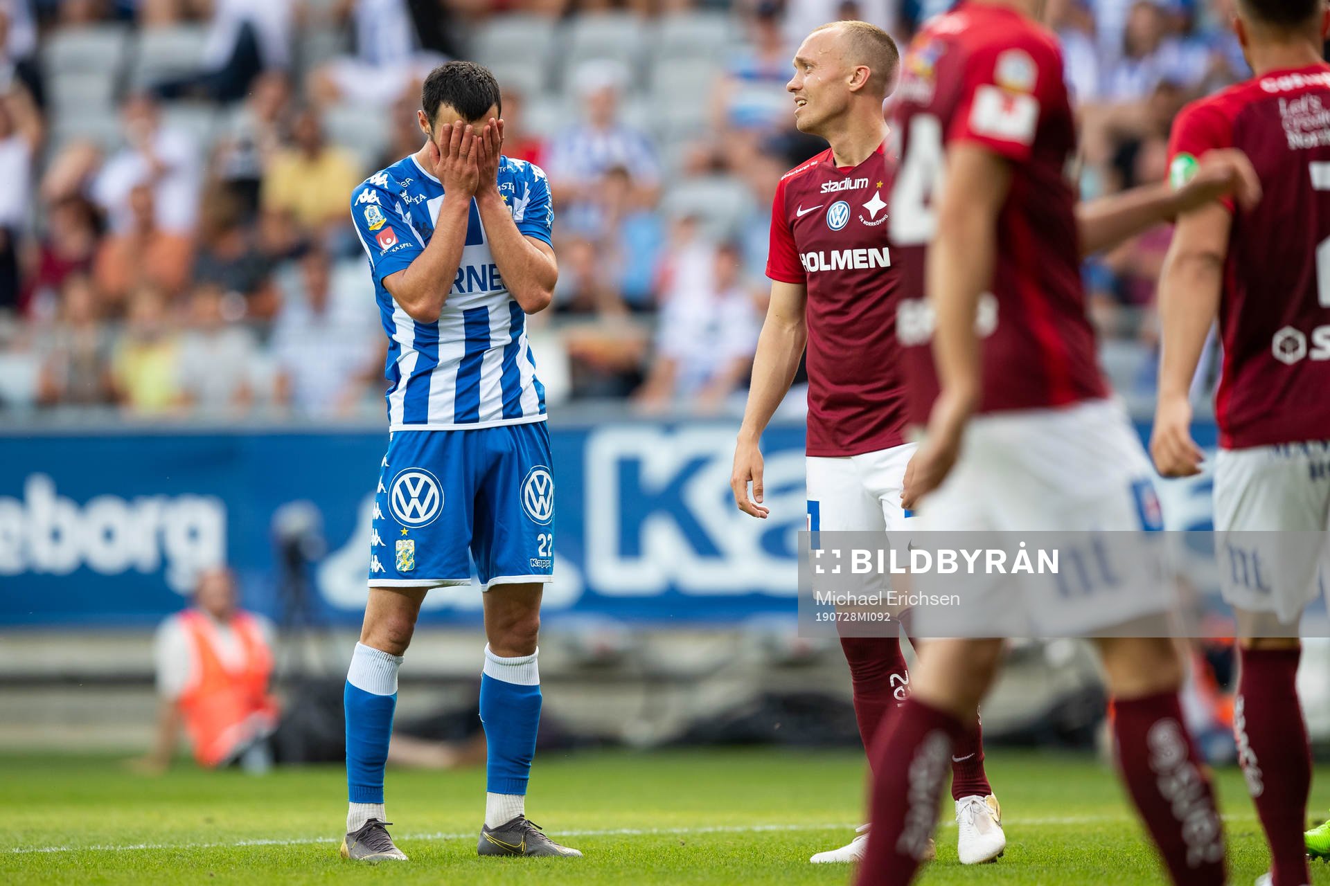 IFK Göteborgs Giorgi Kharaishvili deppar