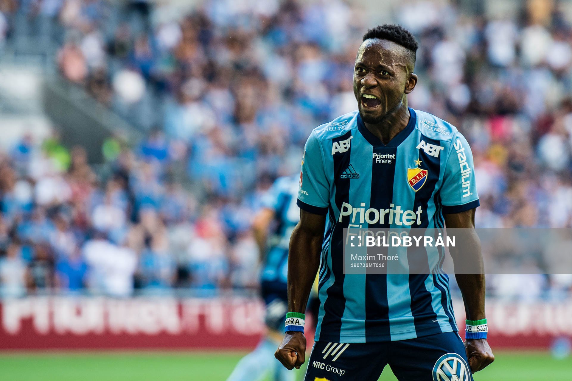 Djurgårdens Mohamed Buya Turay deppar