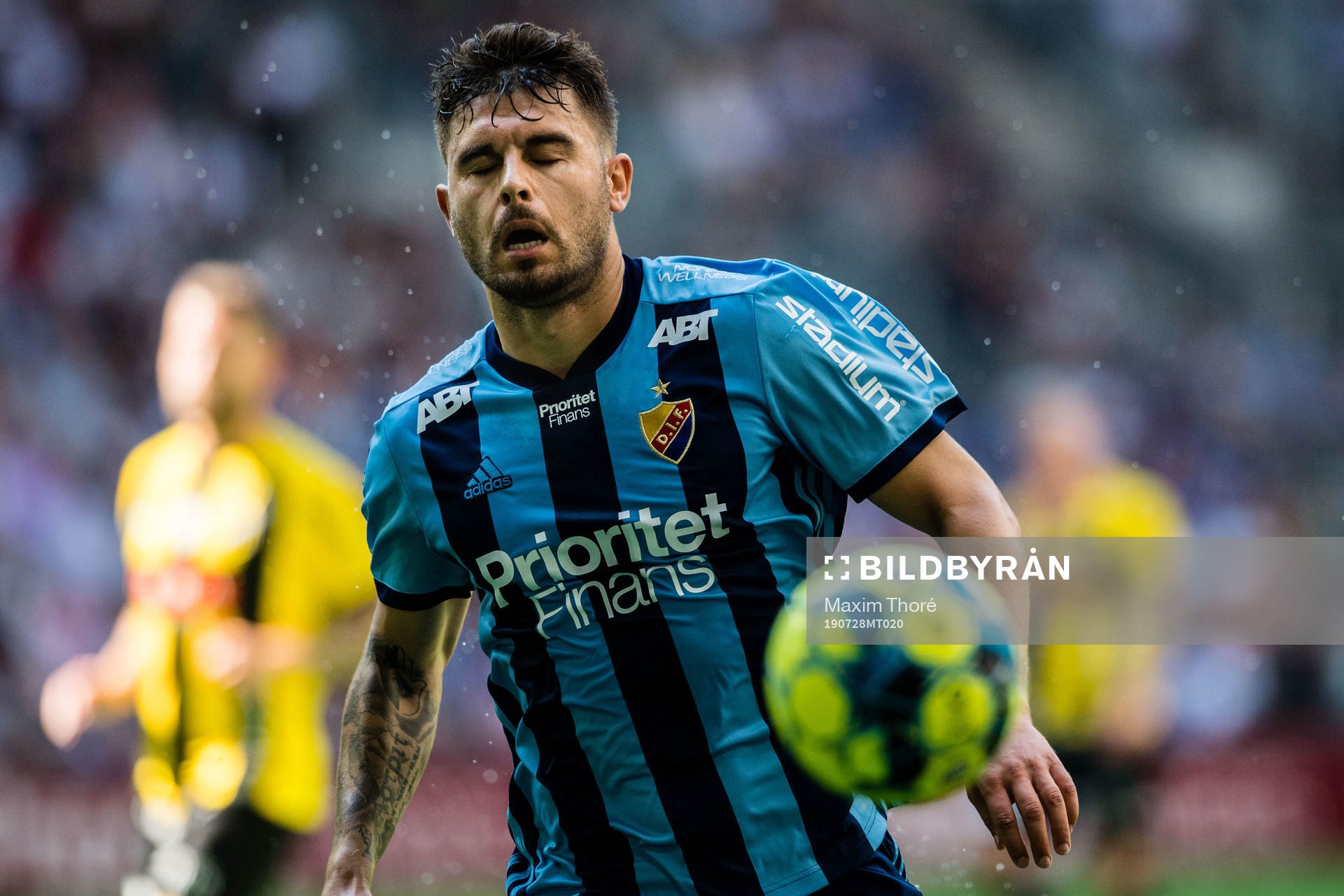 Djurgårdens Astrit Ajdarevic deppar