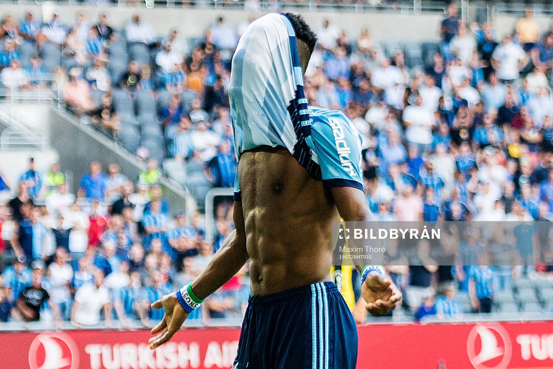 Djurgårdens Mohamed Buya Turay deppar
