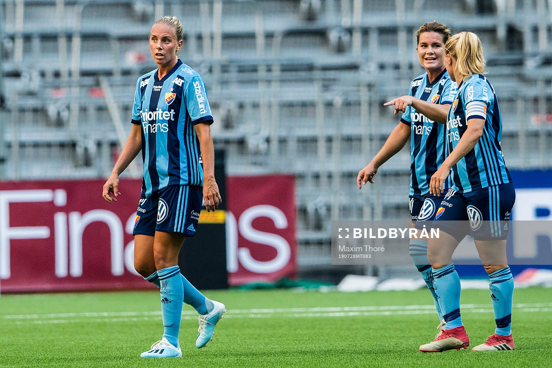 Djurgårdens Petronella Ekroth deppar