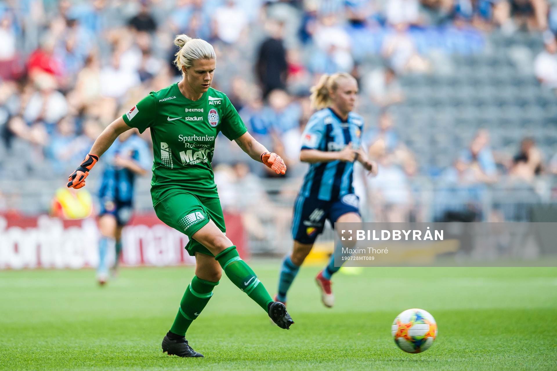 Eskilstunas målvakt Emelie Lundberg