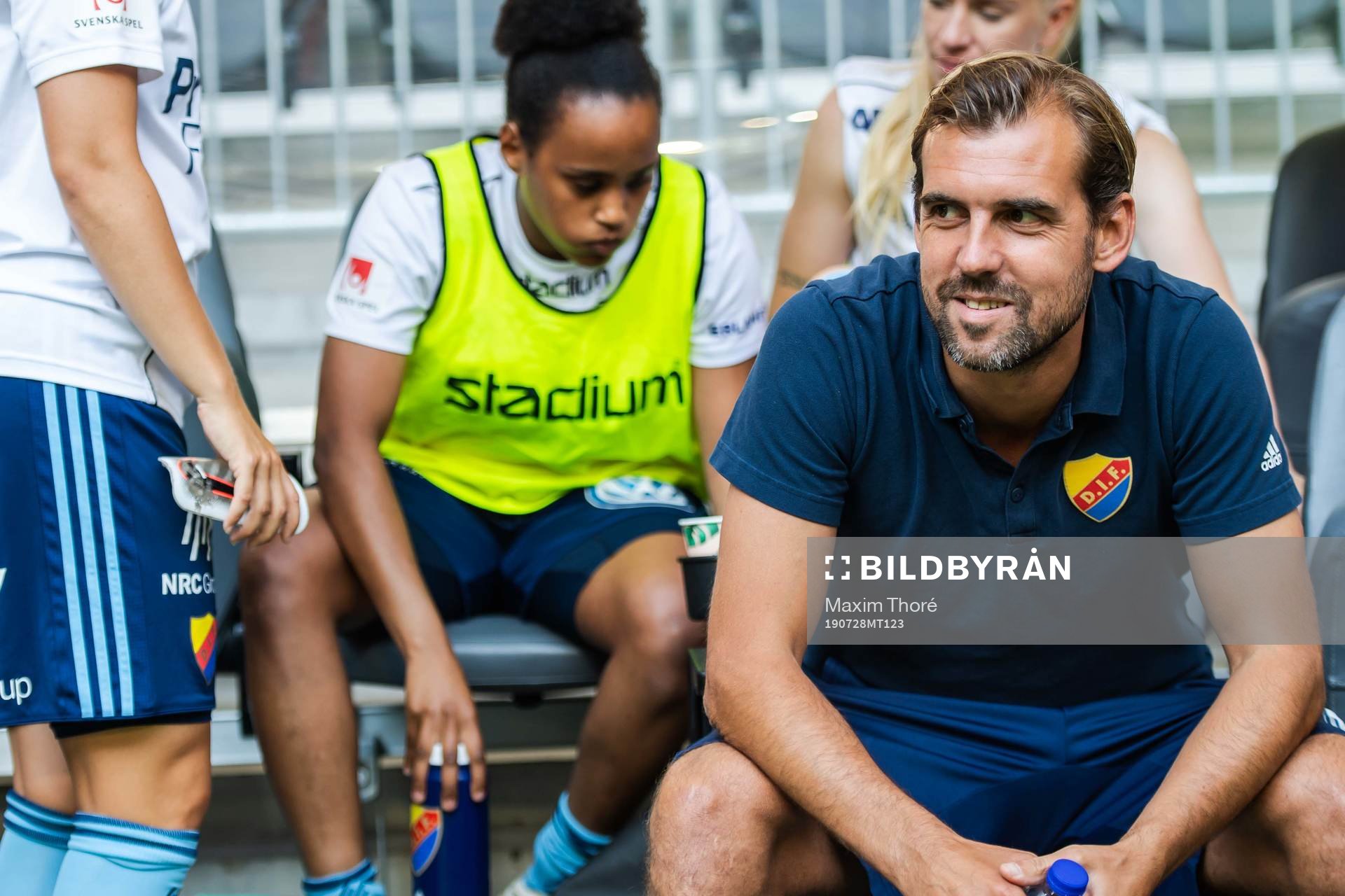 Djurgårdens tränare Joel Ridez