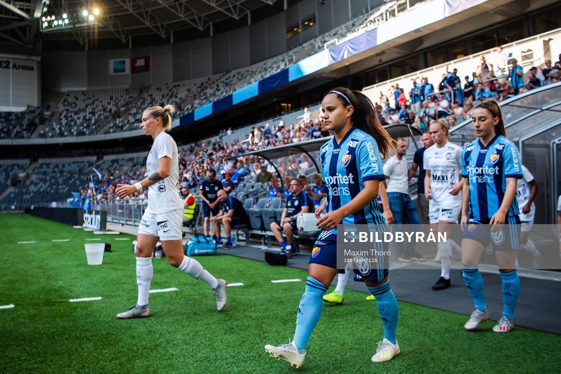 Djurgårdens Malin Diaz gör entré