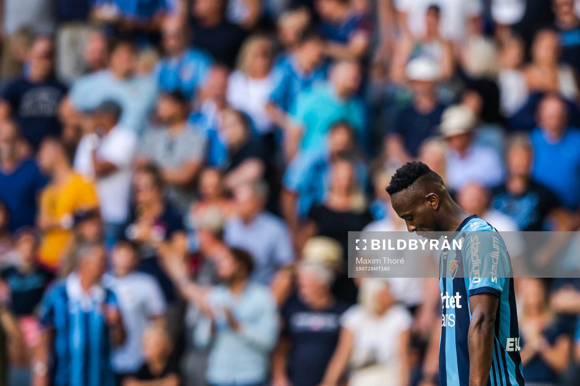 Djurgårdens Mohamed Buya Turay deppar