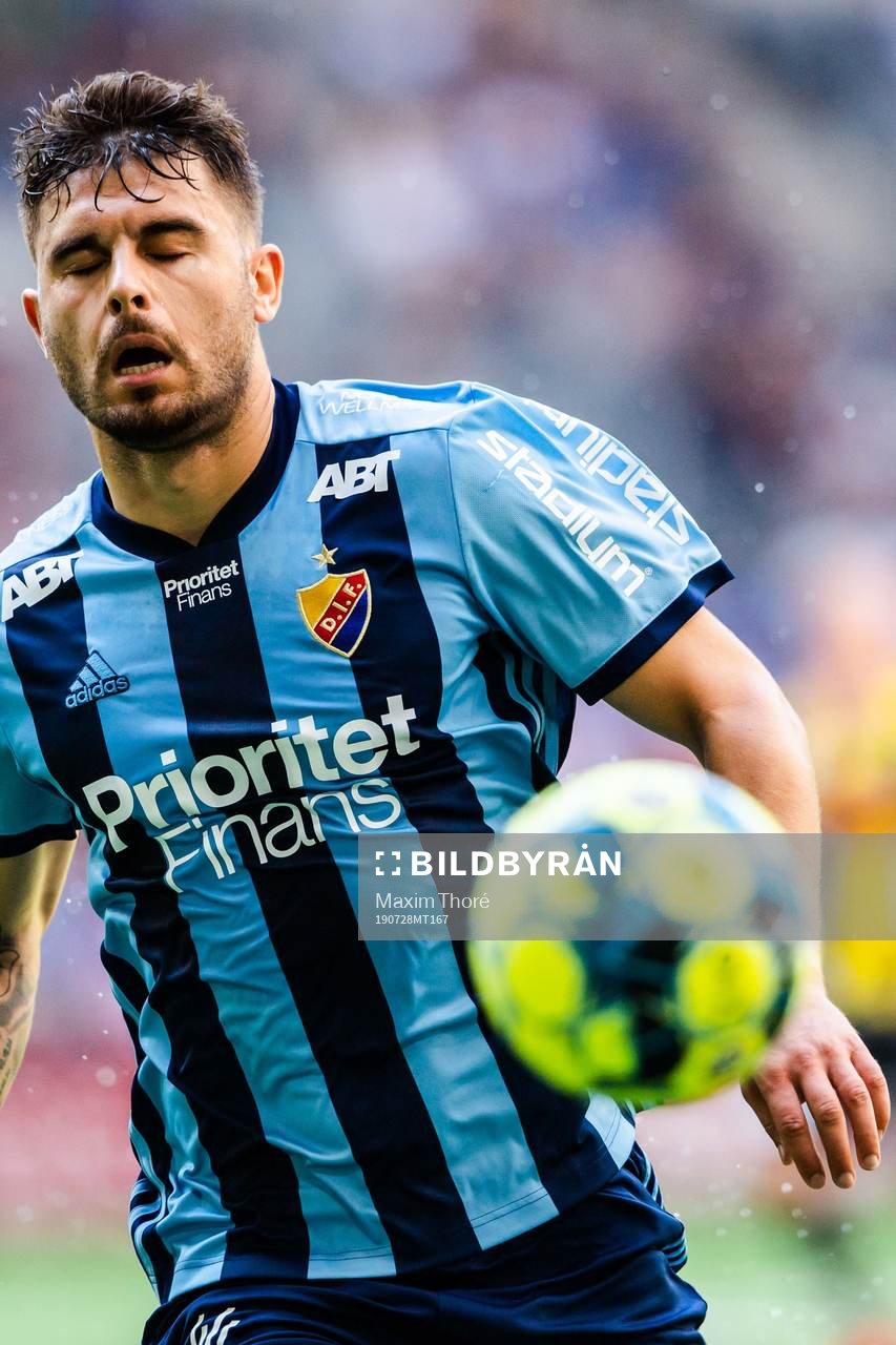 Djurgårdens Astrit Ajdarevic deppar